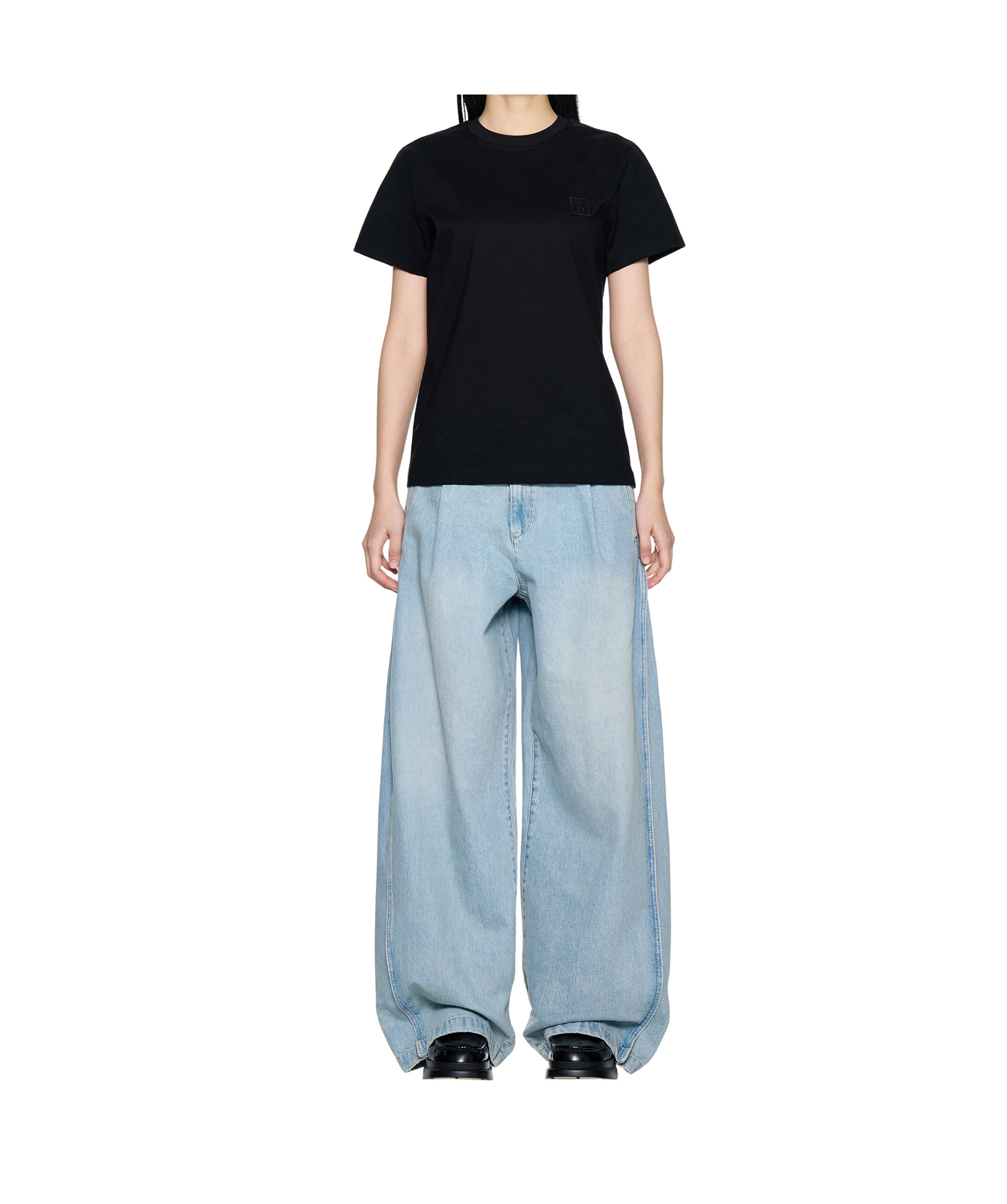Shop Wooyoungmi Short-sleeved T-shirt In Black