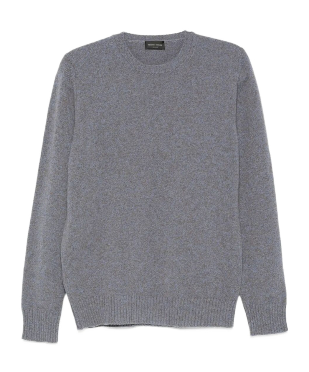 Roberto Collina Plain Design Wool And Cashmere Sweater In Gray
