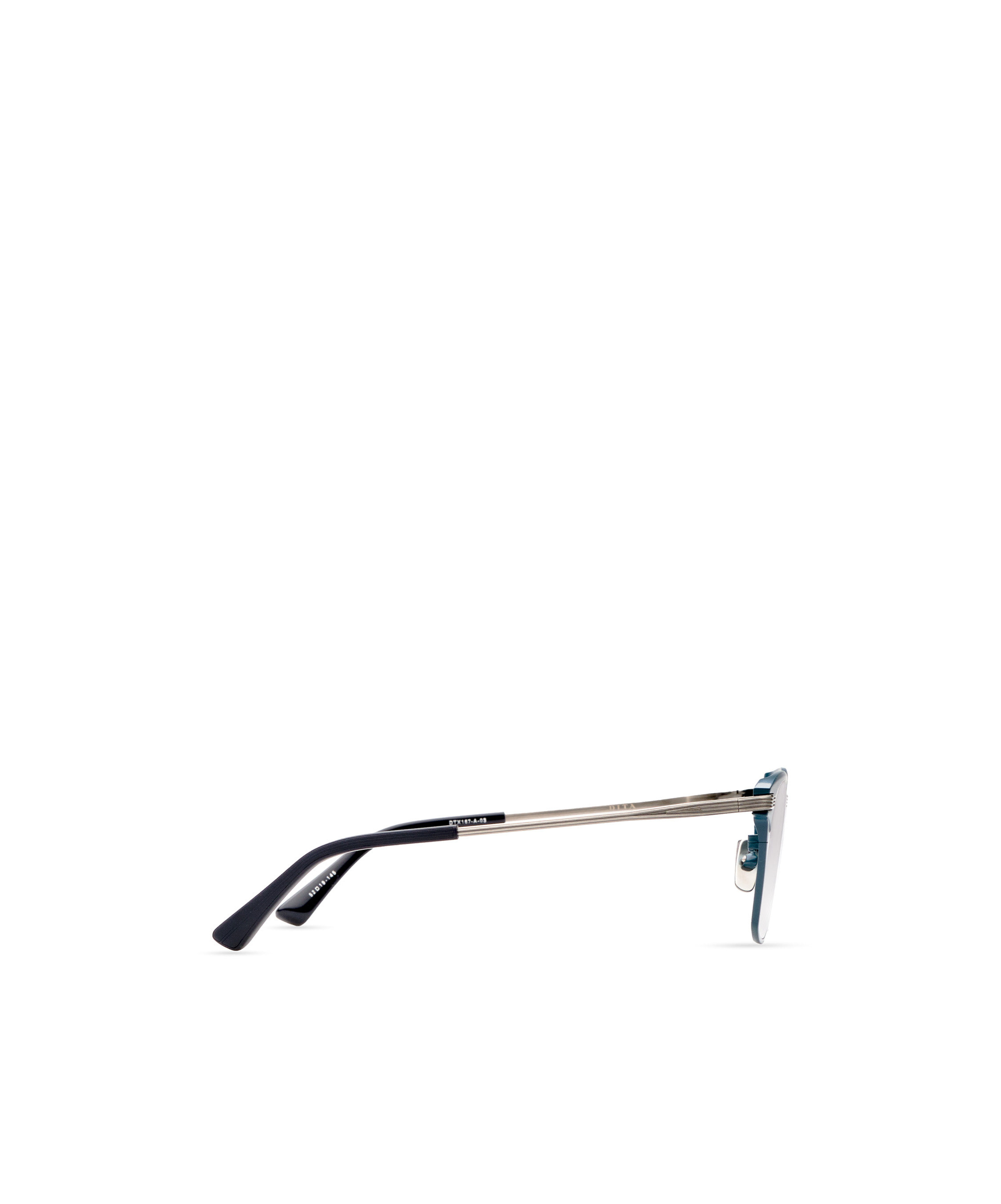 Dita Eyewear Rectangular Flat Mirror In White