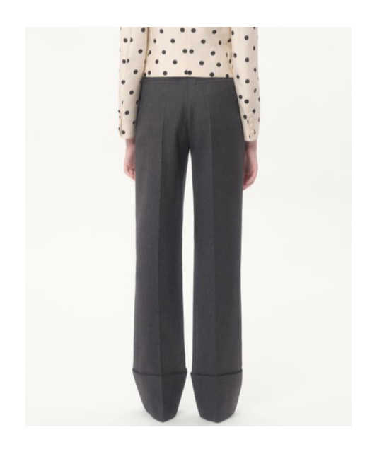Valentino Belt-loop Casual Pants In Black