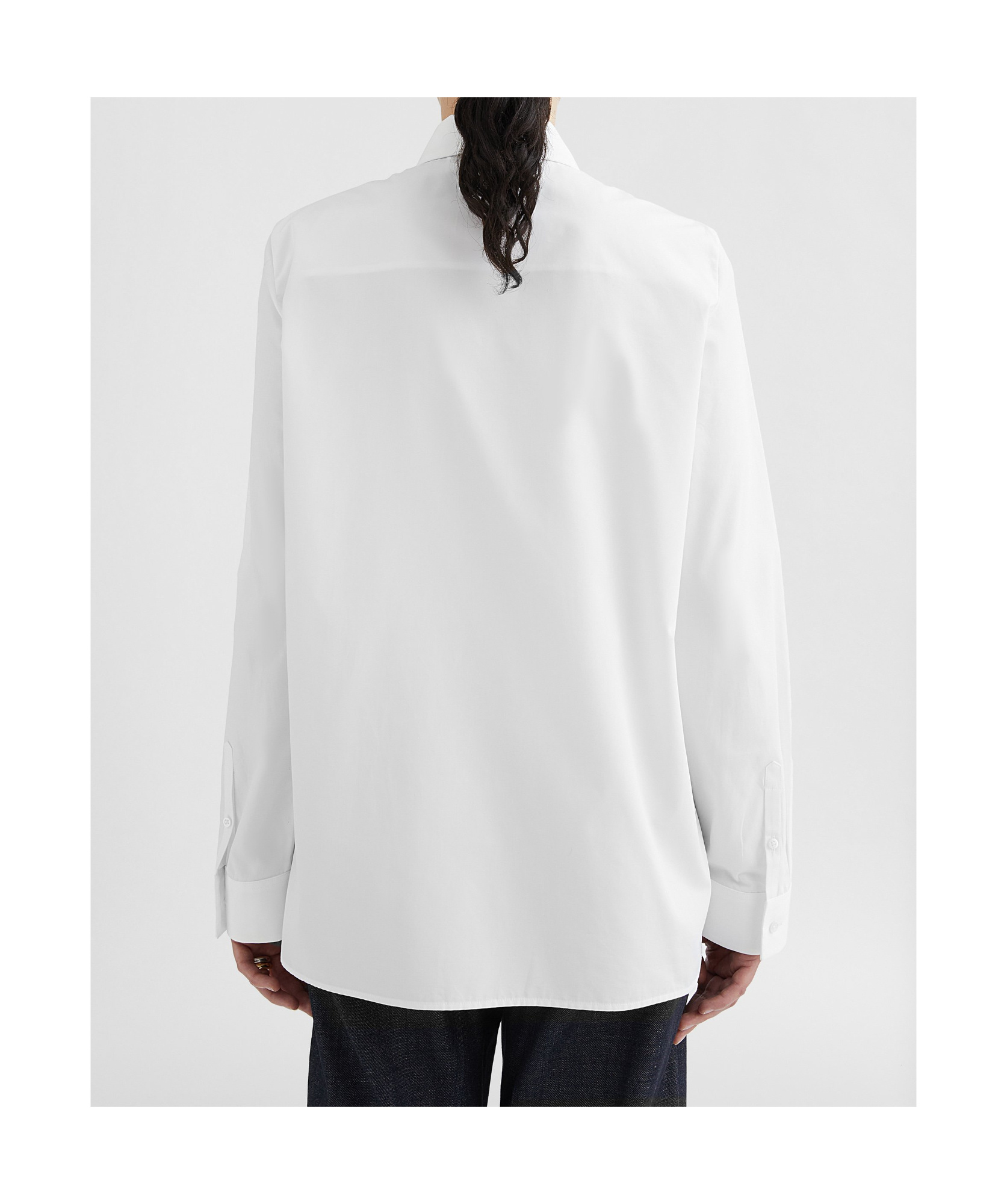 JIL SANDER JIL SANDER MONDAY LONG-SLEEVED POPLIN SHIRT