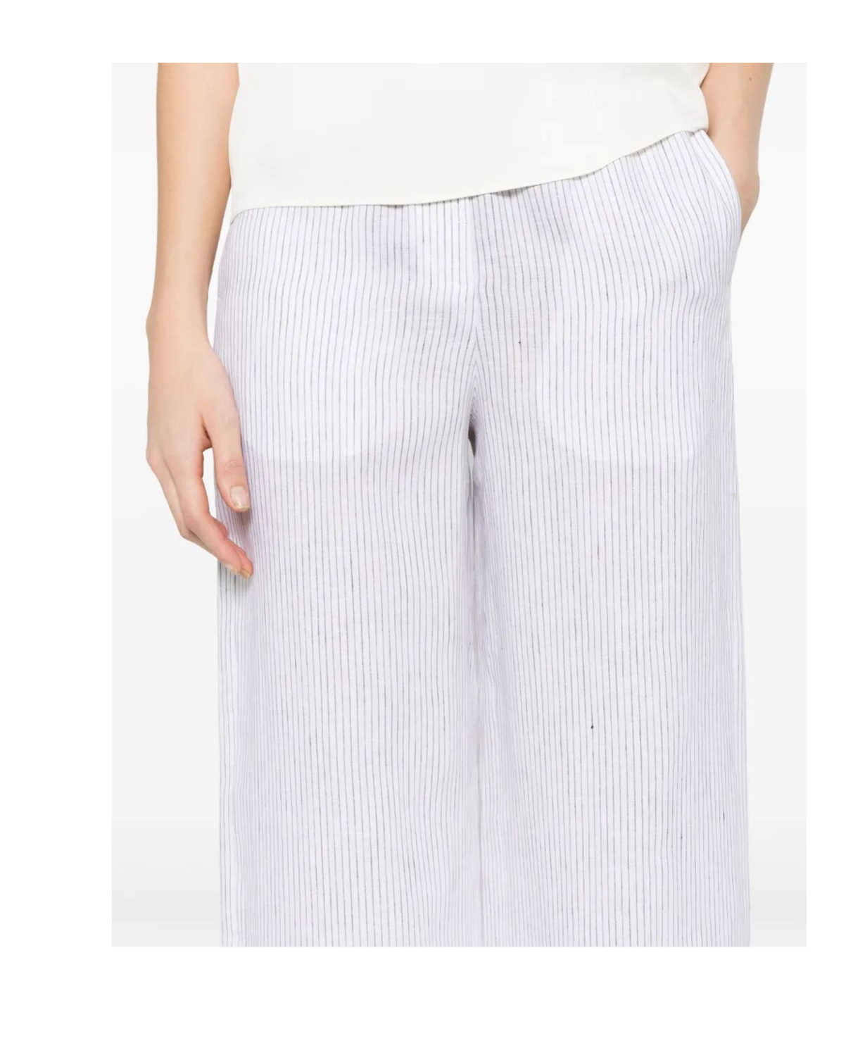 PESERICO PESERICO WIDE LEG PANTS