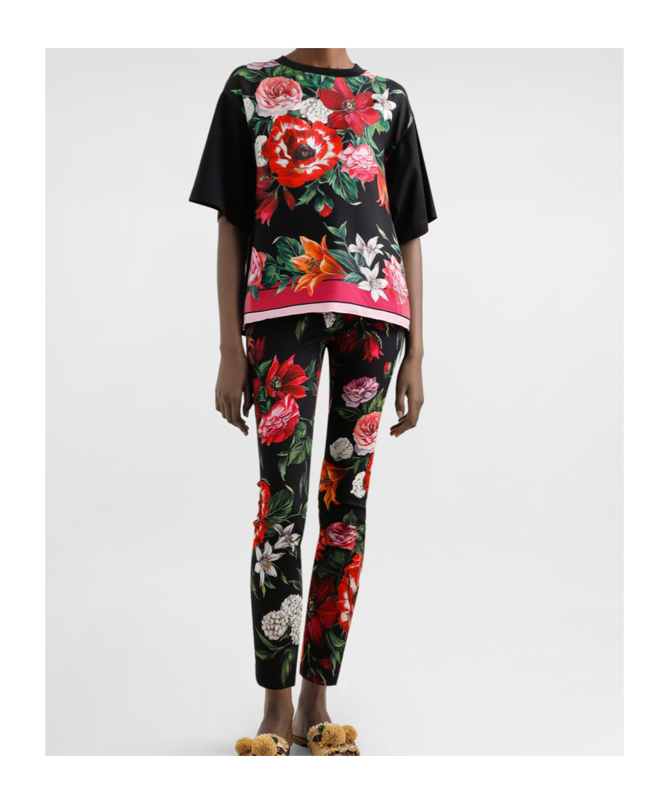 Dolce & Gabbana Short-sleeved T-shirt In Multi
