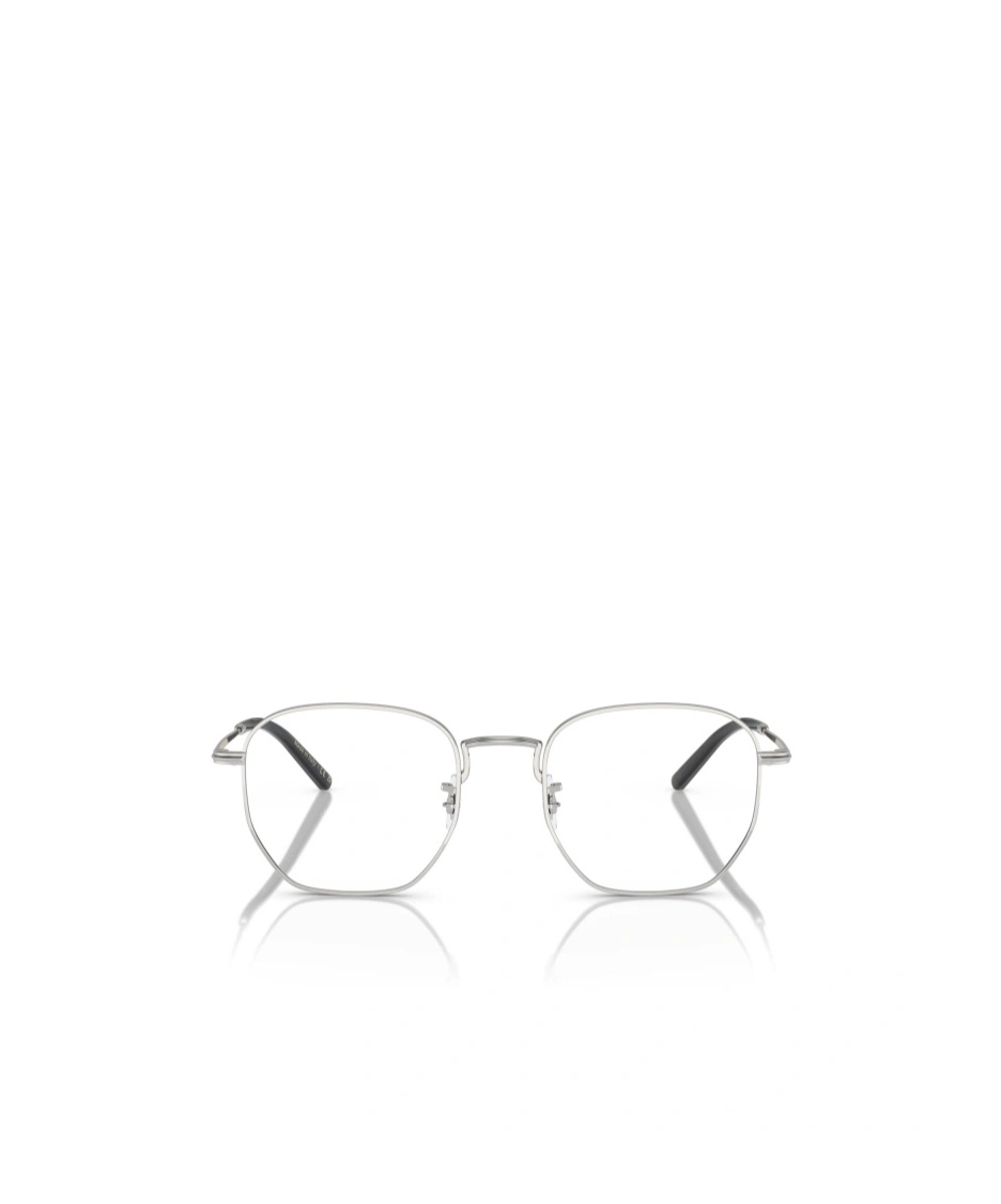 Oliver Peoples Geometric Frame Plain Mirror In Brown
