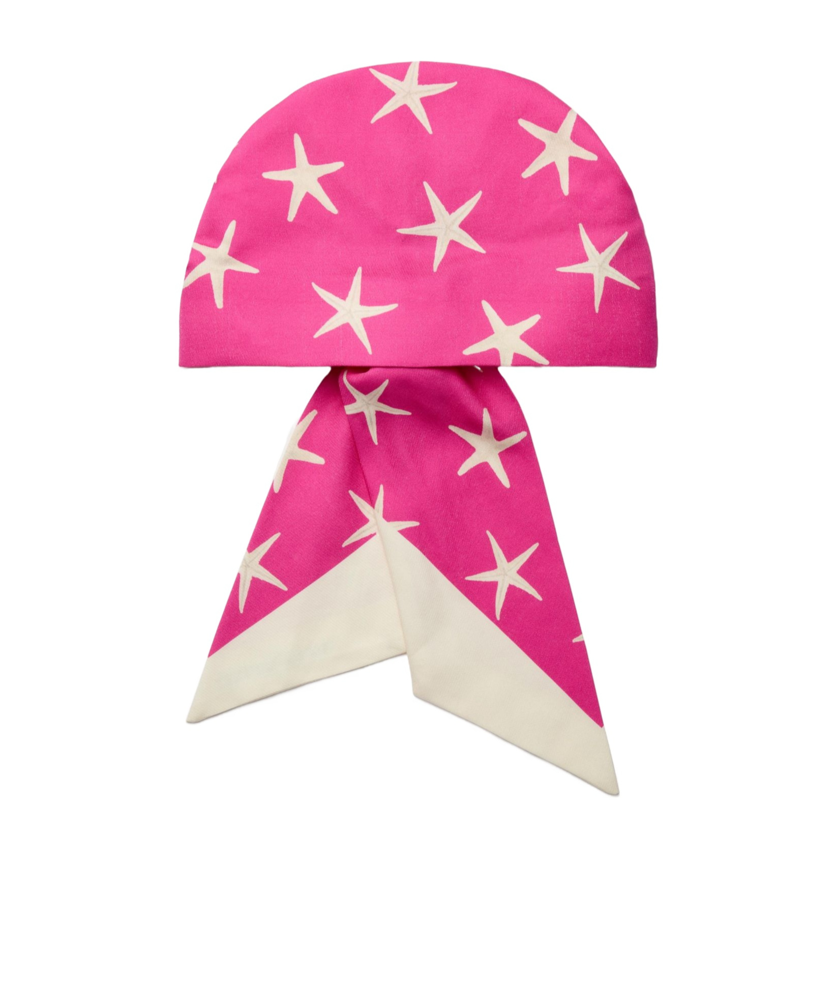Valentino Escape Hair Band In Ivory/pink