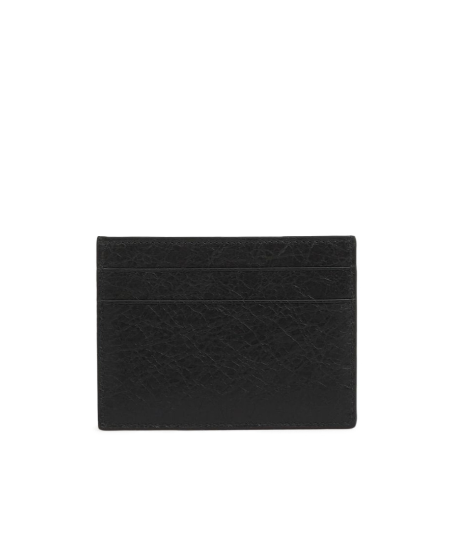 Balenciaga Men's Cash Card Holder In Black