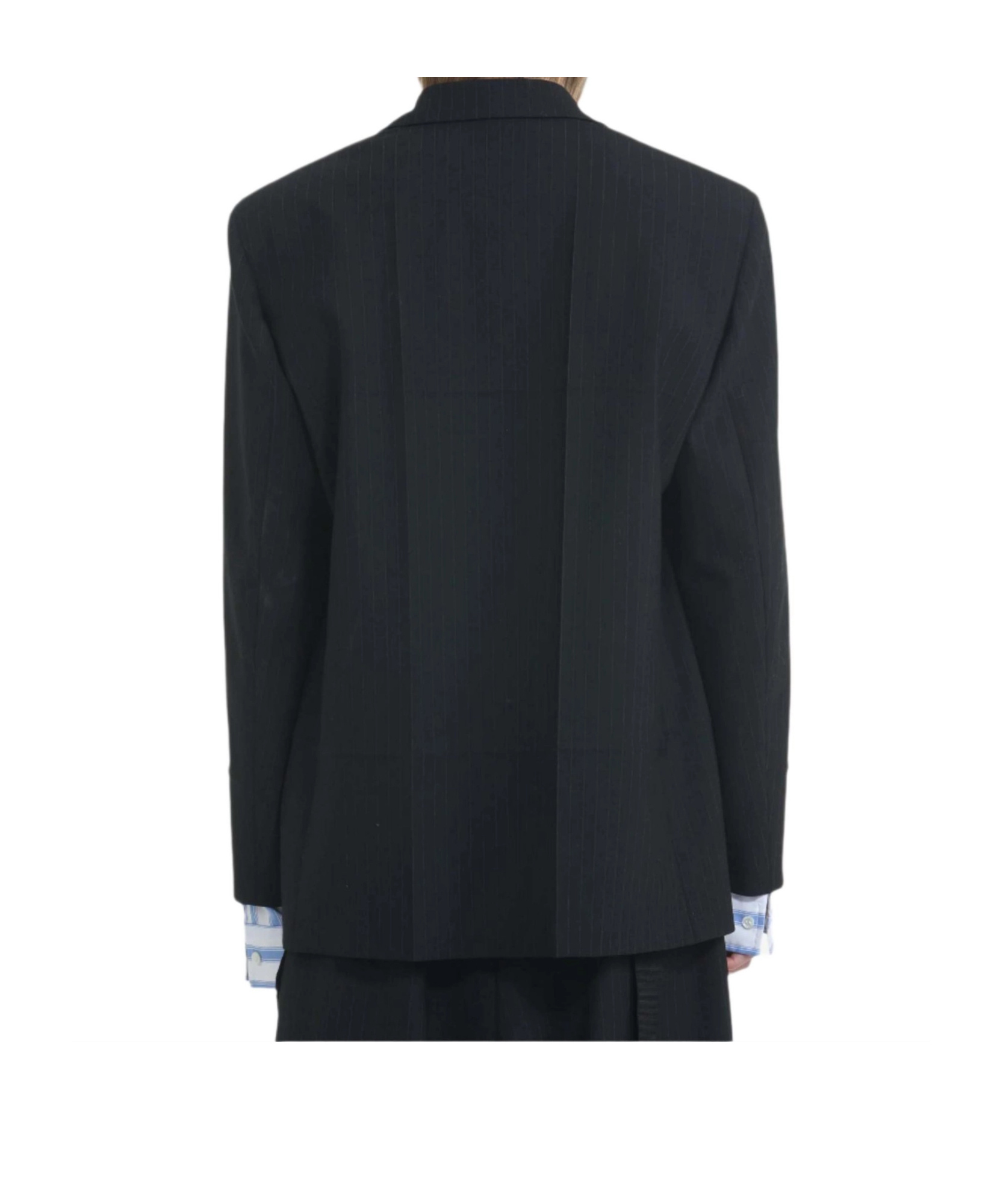 N°21 N21 Striped Blazer In Black