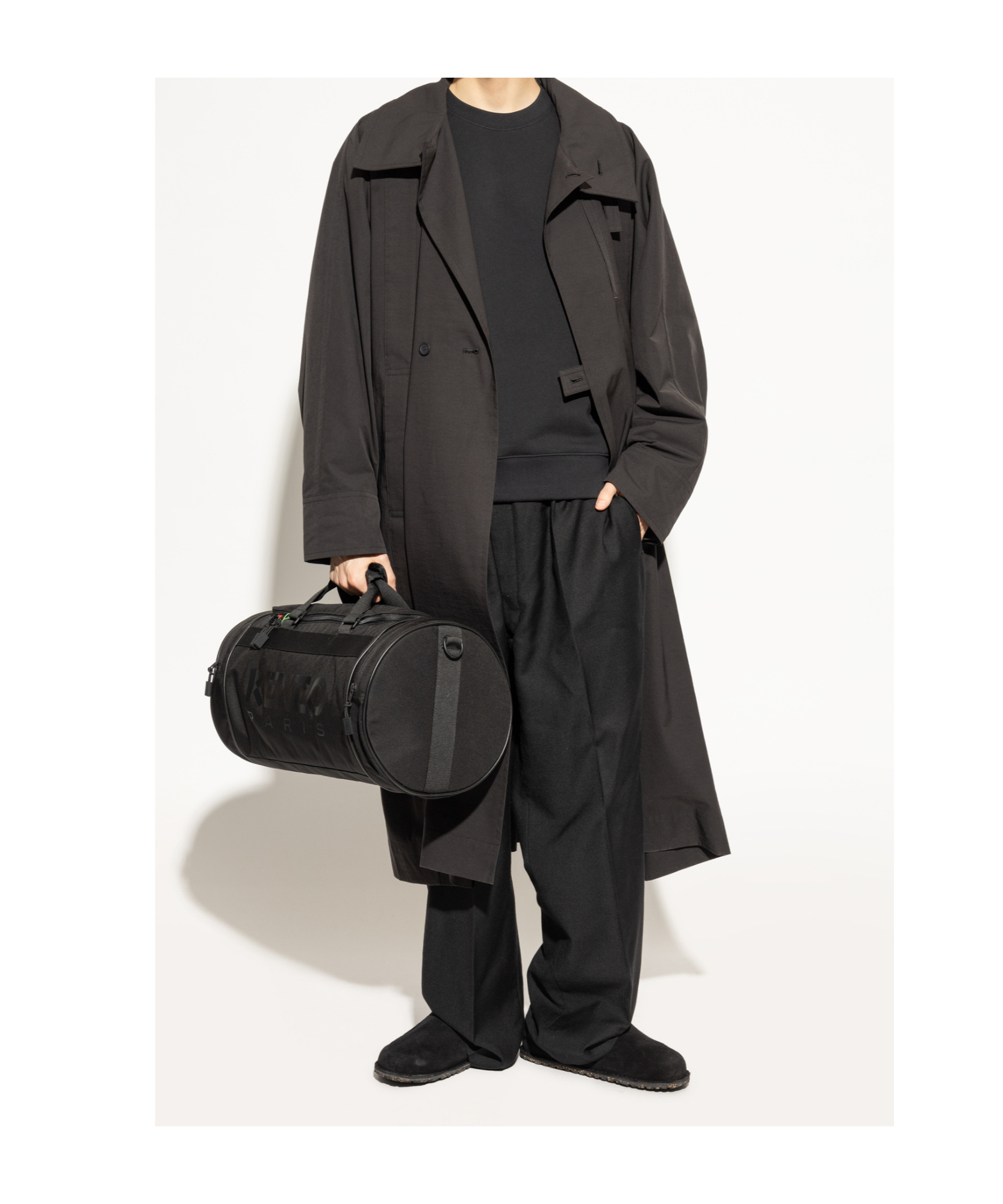 Birkenstock Zermatt Premium Suede Slippers In Black