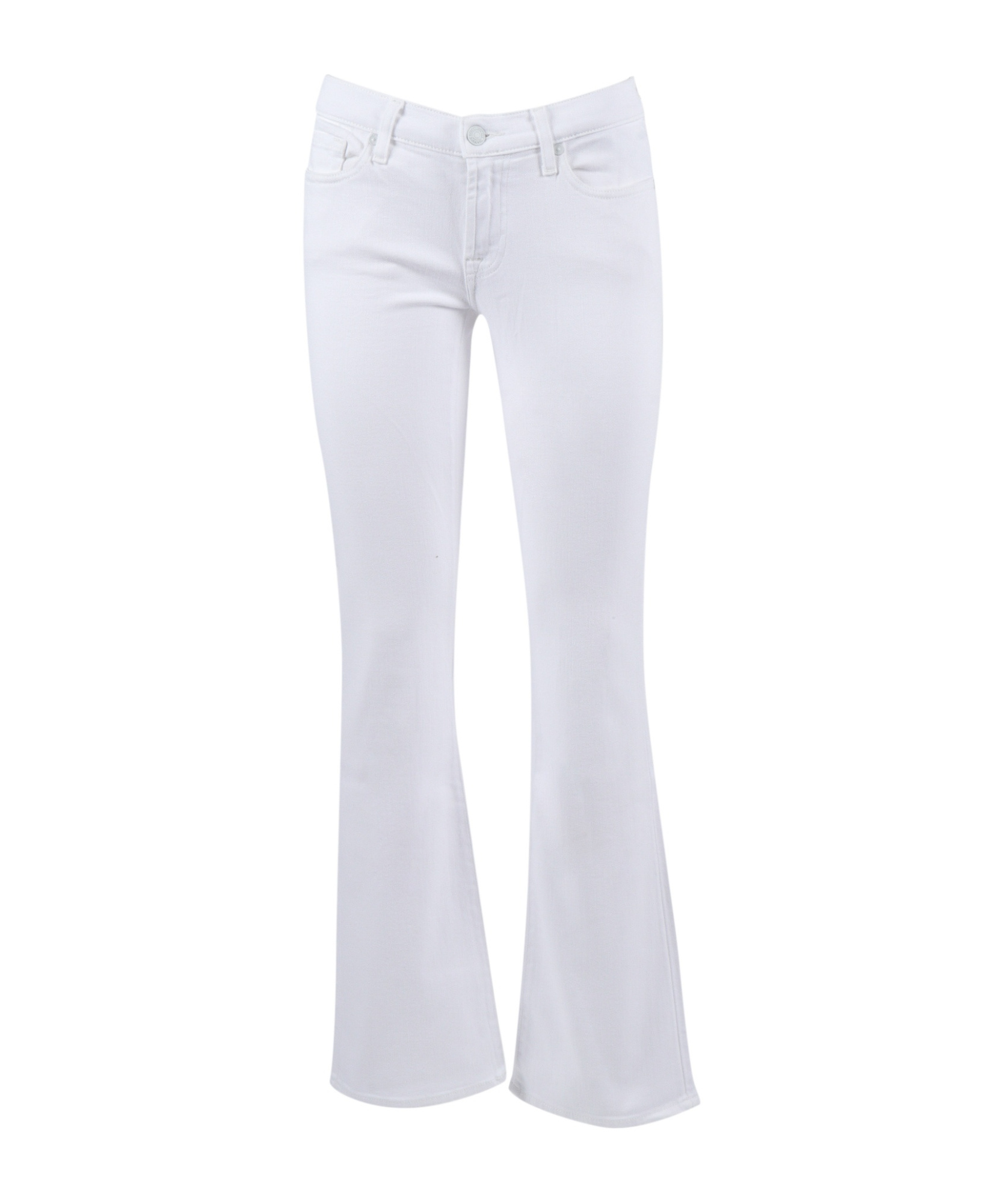 7 For All Mankind Slim-fit Jeans In White