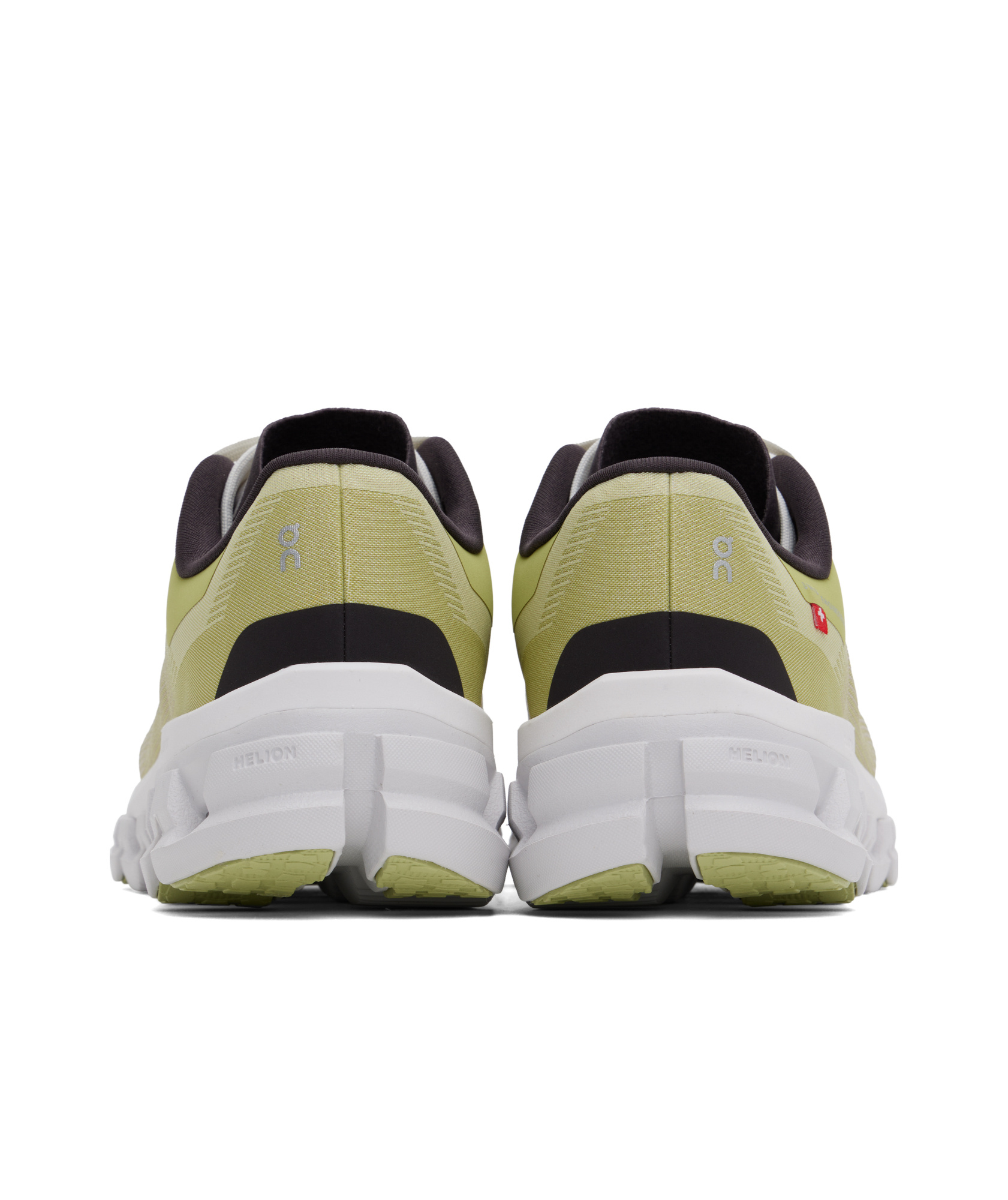 On Running Green Cloudflow 4 Running Sneakers In Multicolor