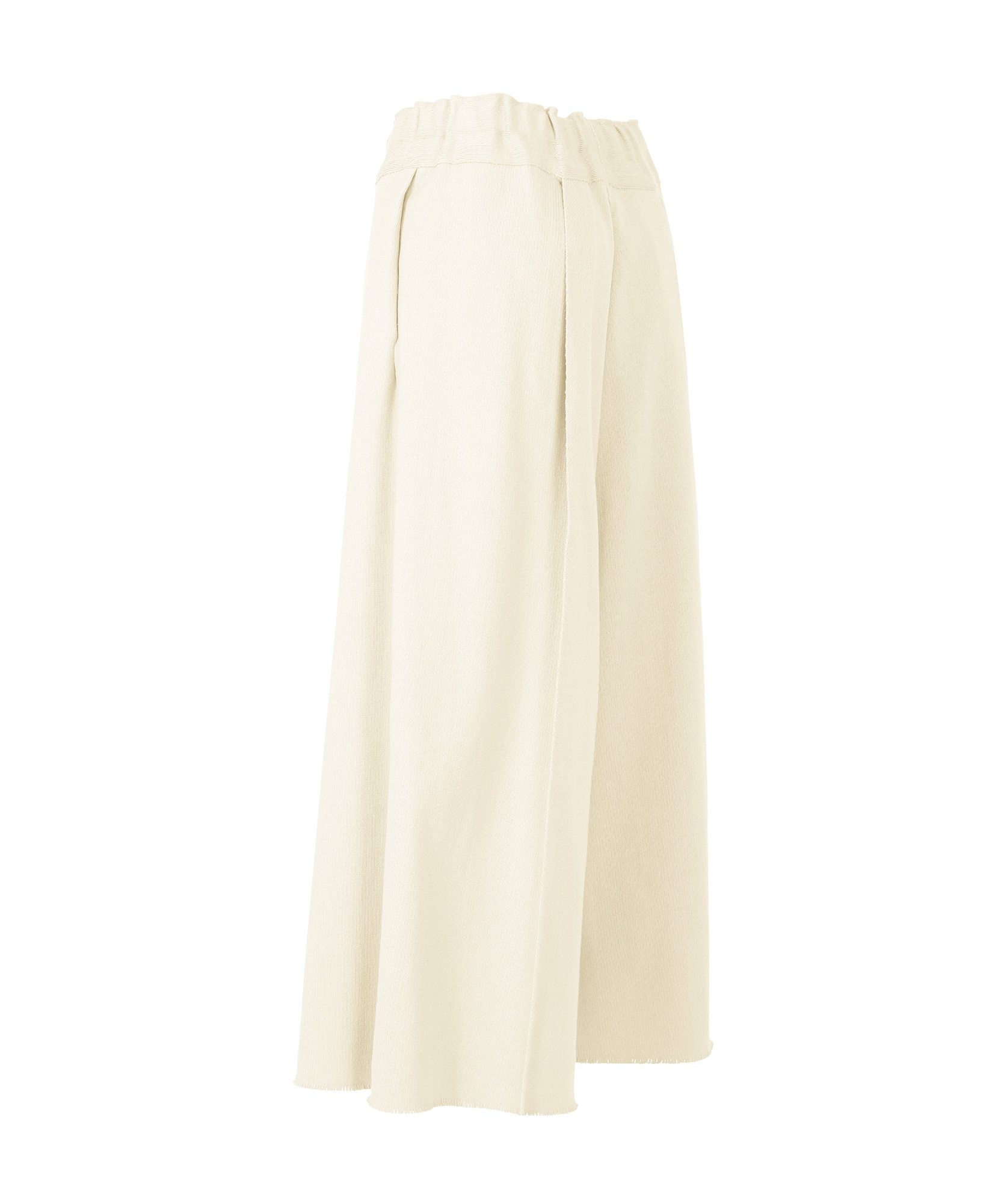 Shop Issey Miyake Champagne Pleated Pants In White