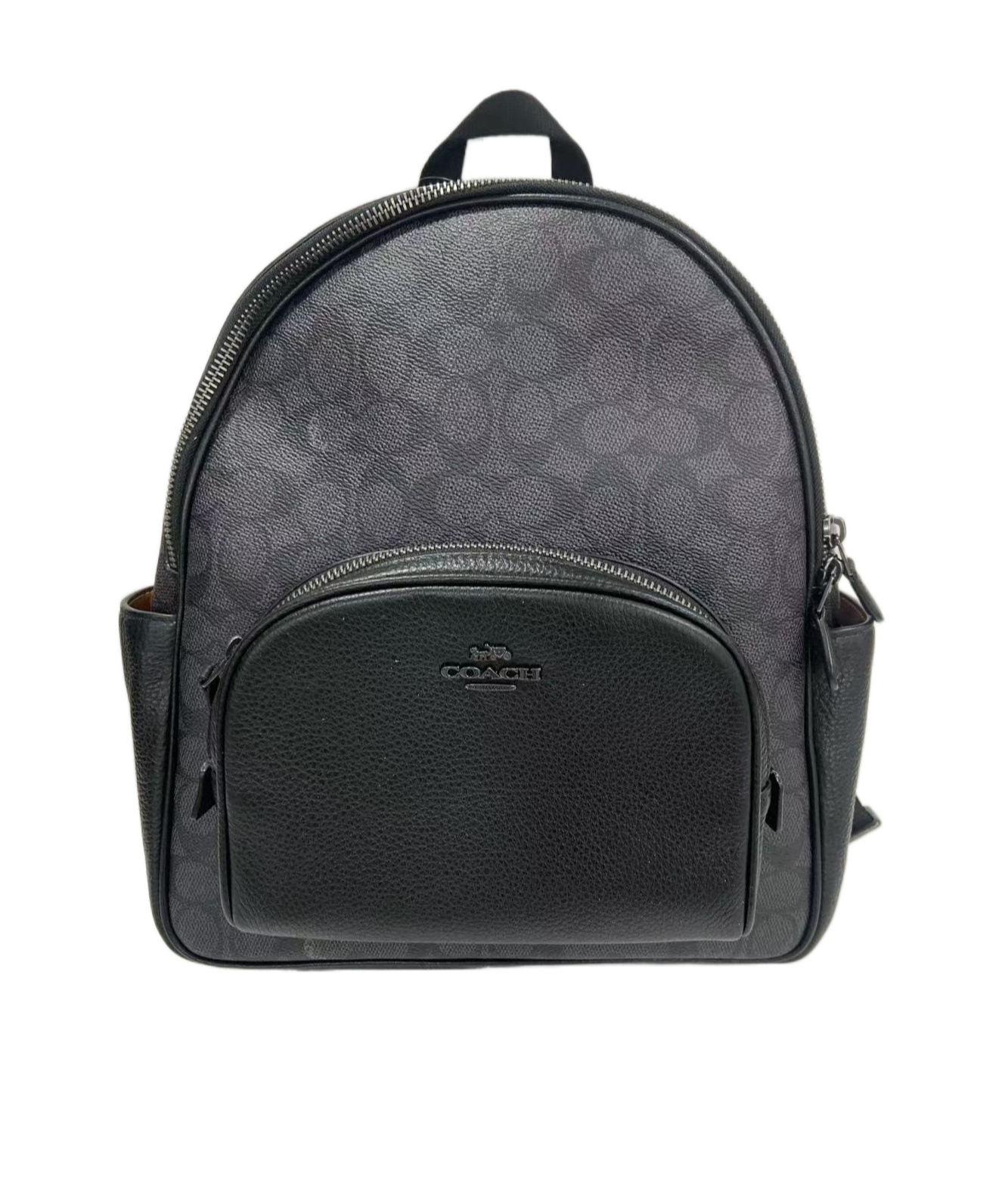 Coach Court Backpack In Black
