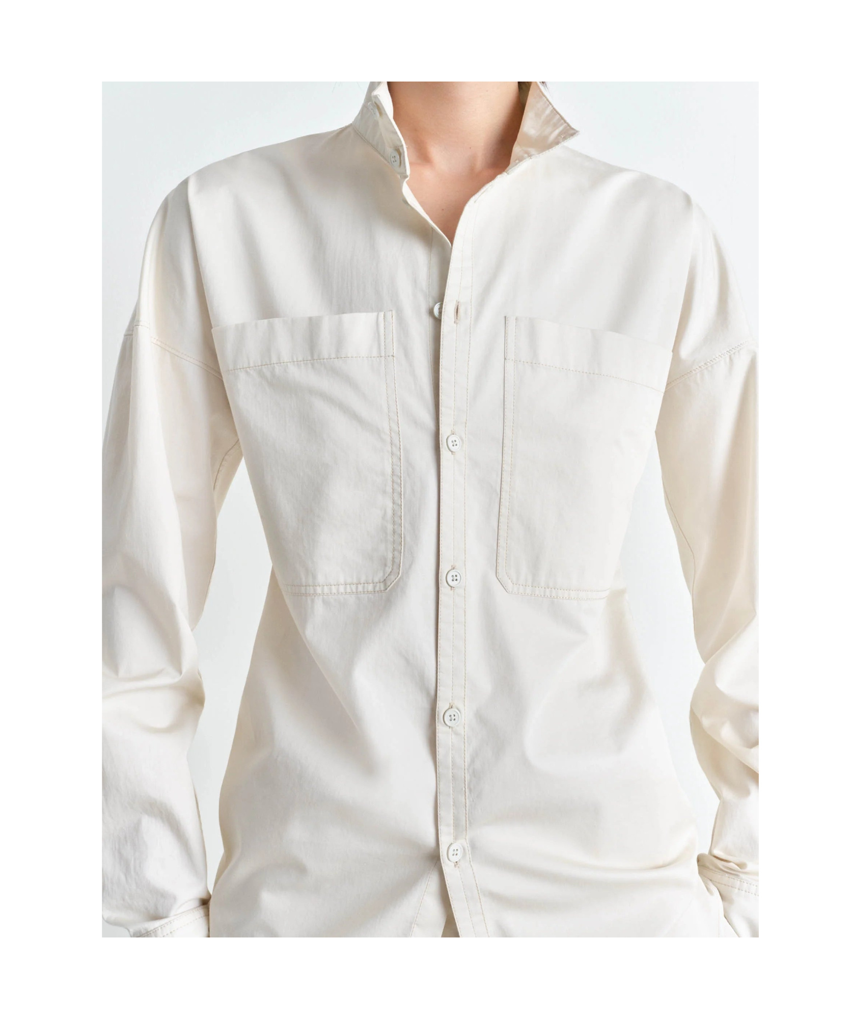 Lemaire Fitted Shirt In White