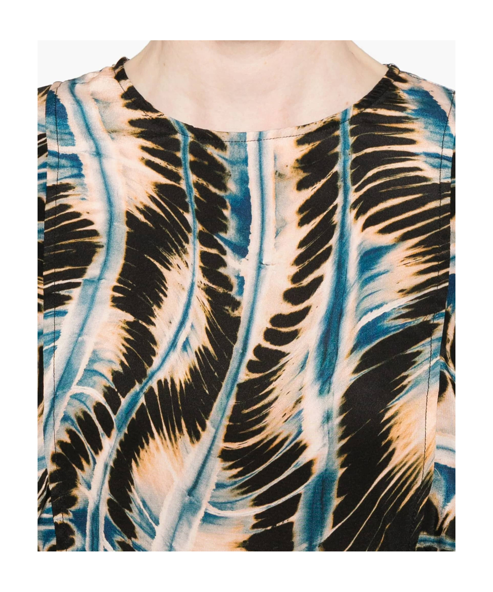 Ulla Johnson Round Neck Short Sleeve T-shirt In Neutral