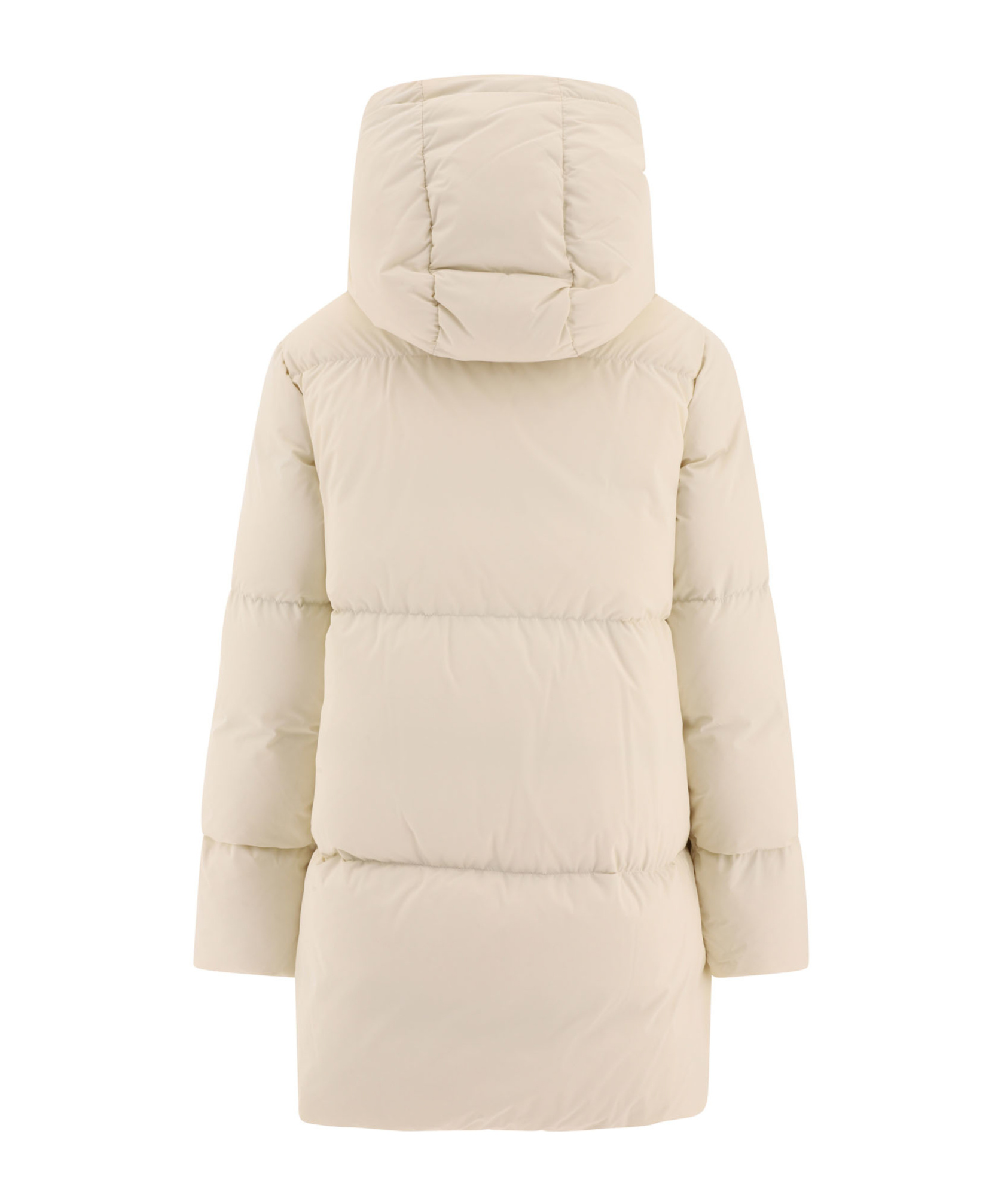 Aspesi Hooded Long-sleeved Down Jacket