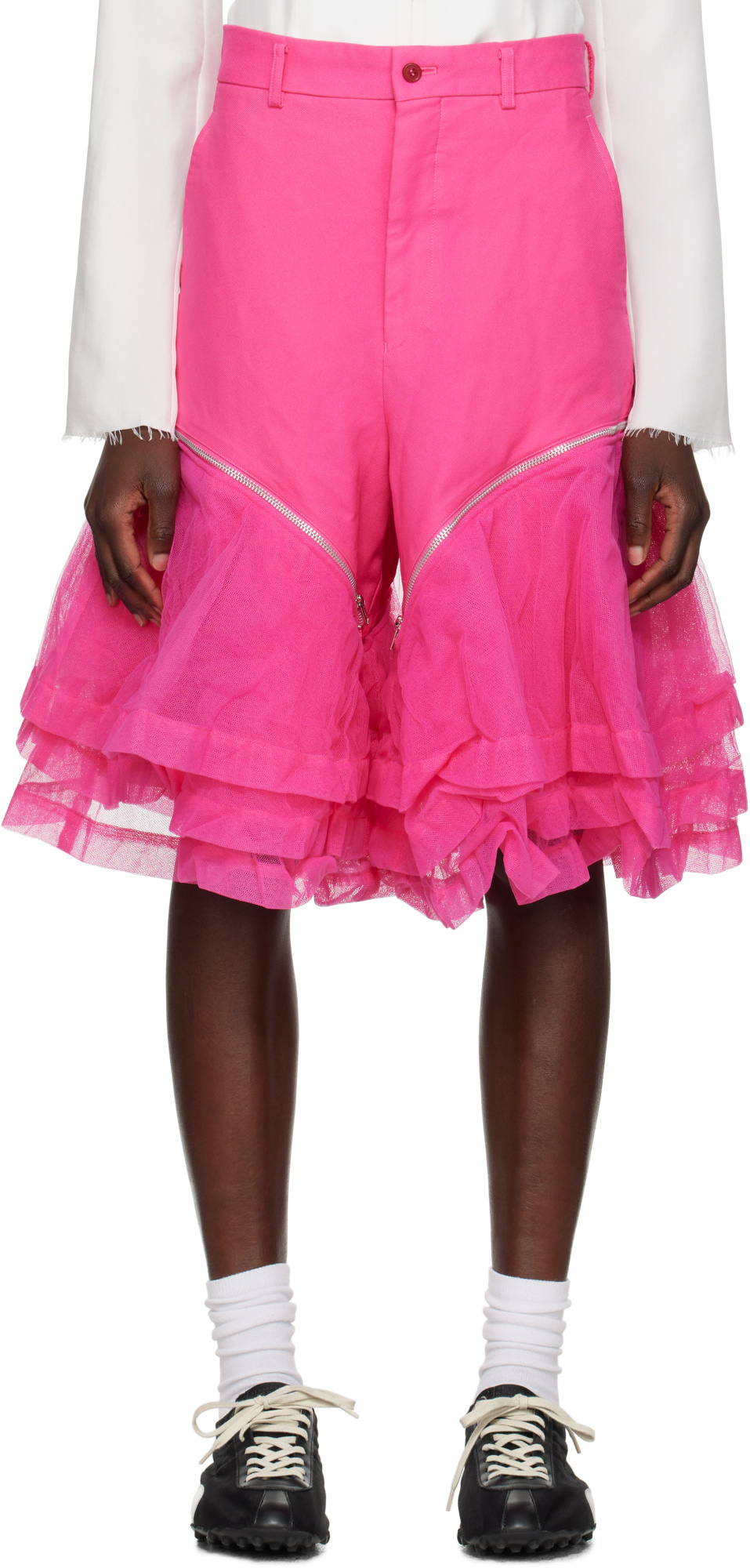 Comme Des Garçons Belt Loop Shorts