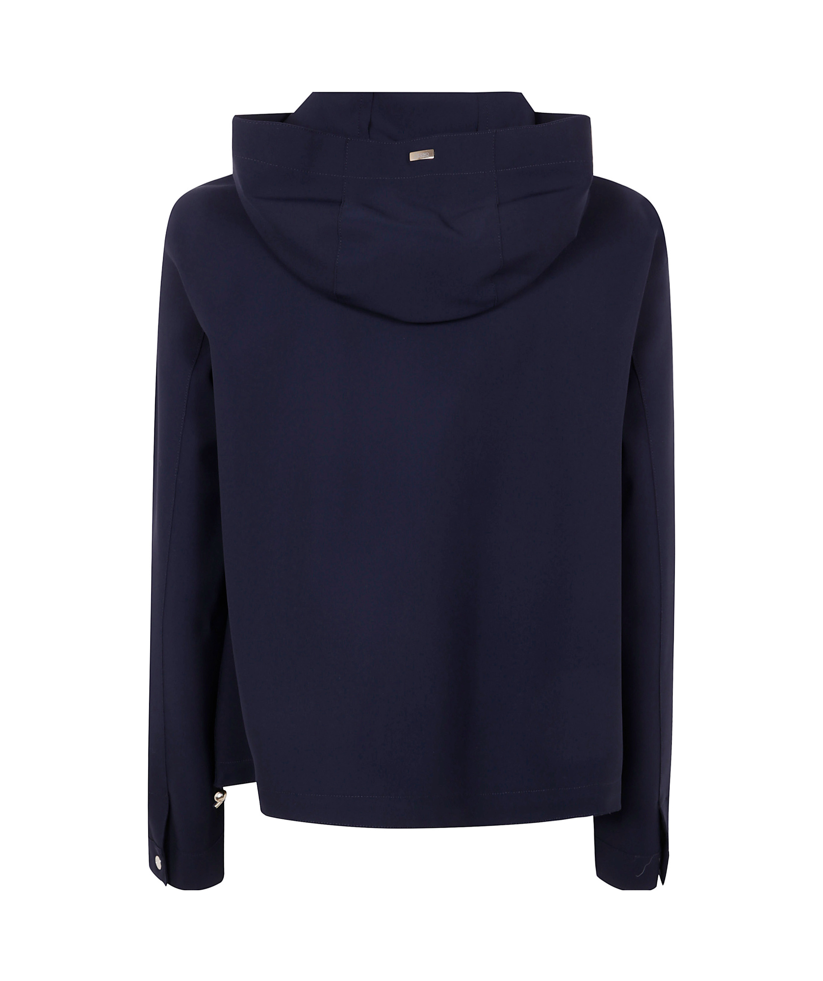 Herno Hooded Casual Jacket In Black