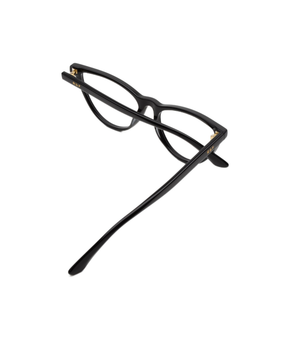 Retrosuperfuture Geometric Frame Plain Mirror In Black