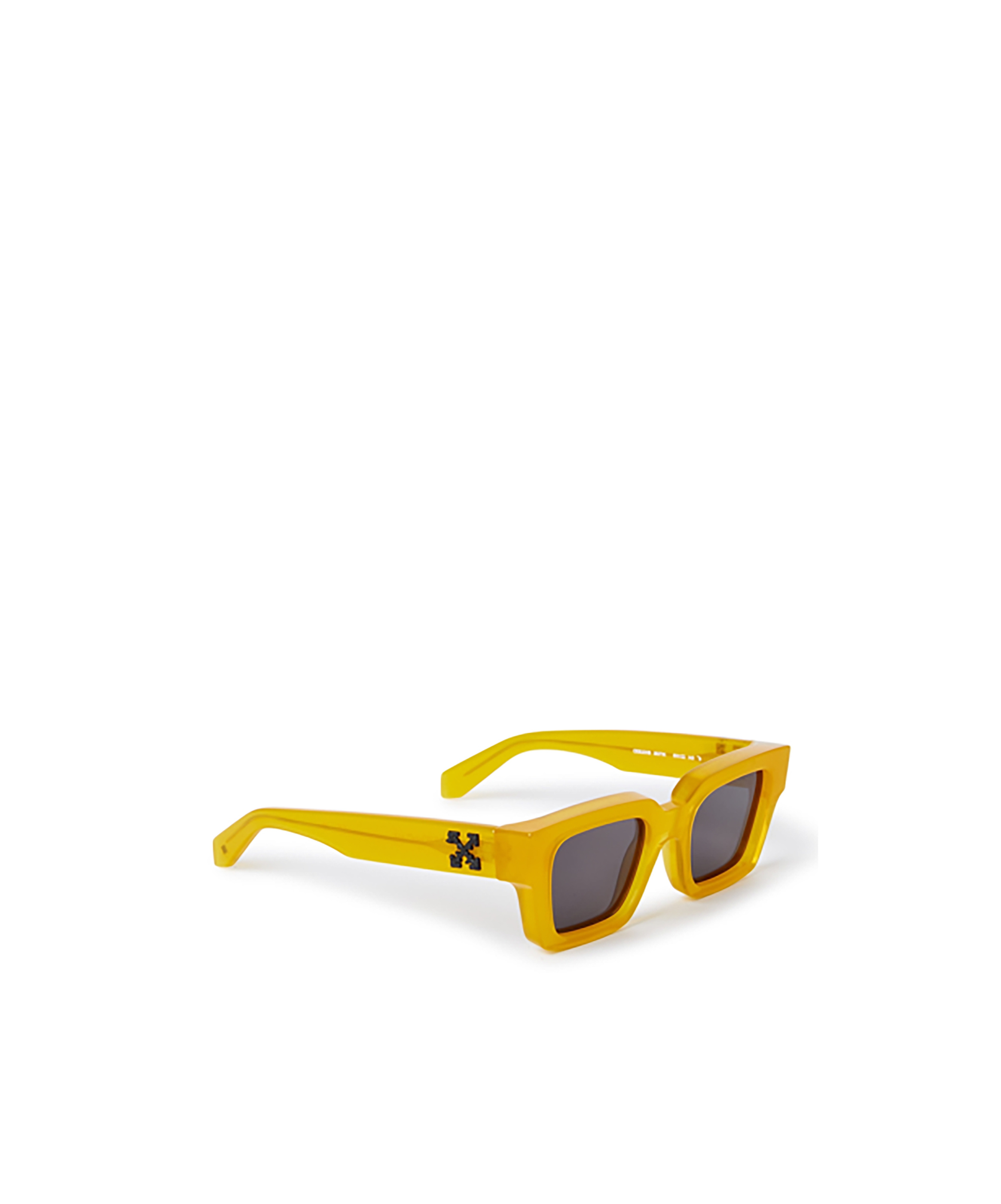 Off-white Full-frame Sunglasses In Yellow
