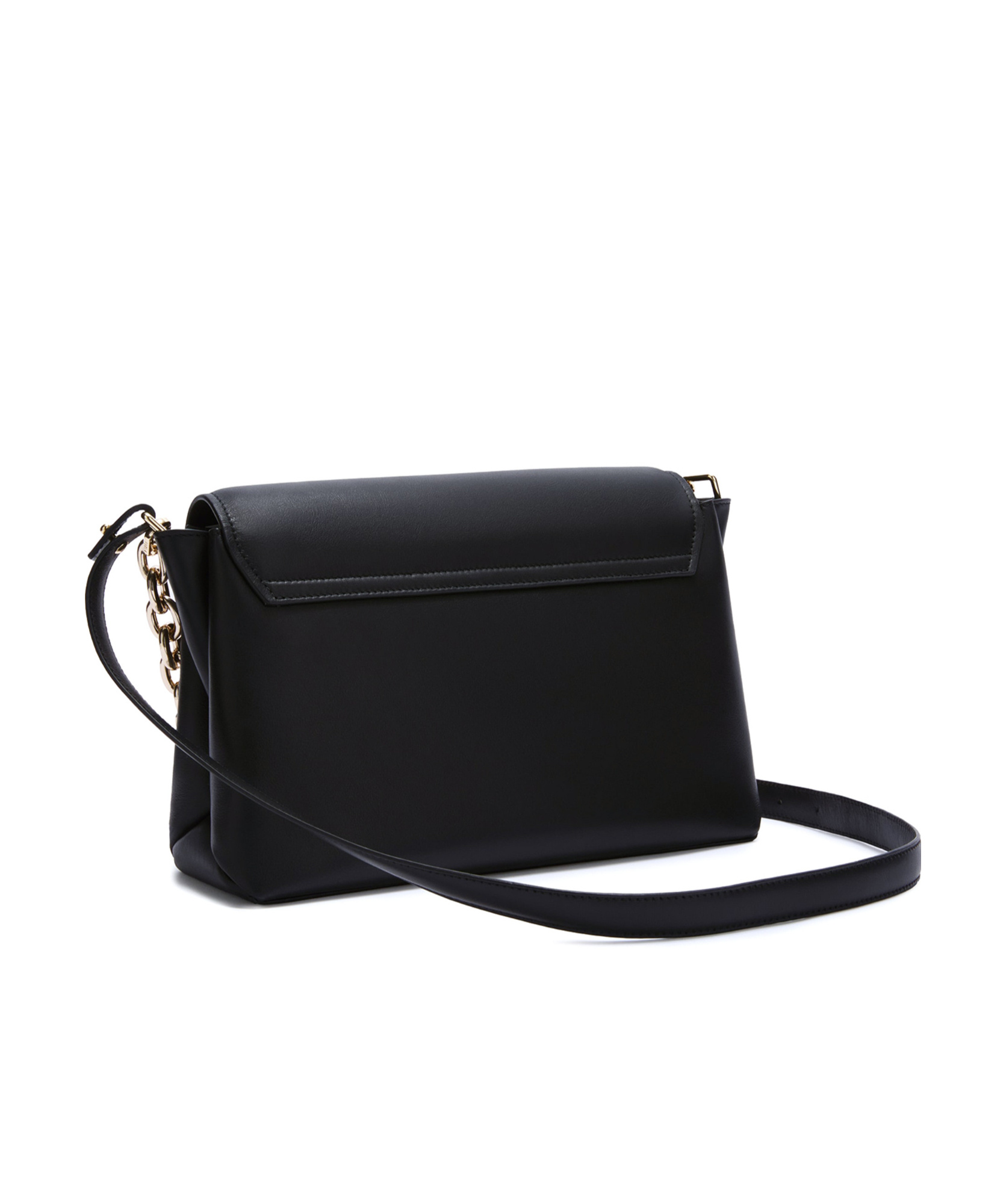 Furla Meridiana Shoulder Bag In Nero