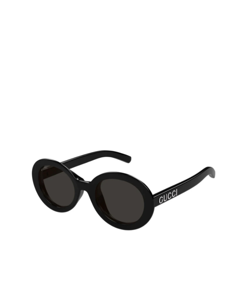 Gucci Eyewear Round Frame Sunglasses In Black