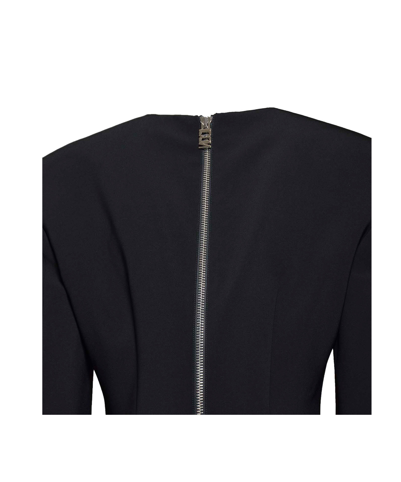 Shop Dsquared2 Long-sleeved Mini Dress In Black