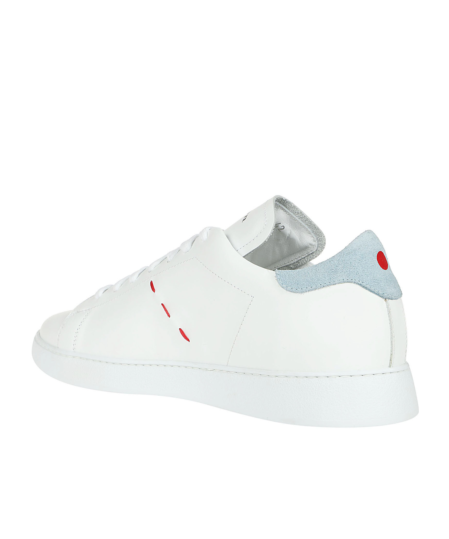 Kiton Round-headed Sports Shoes In White
