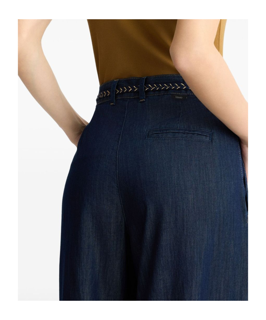 Liu •jo Flared Denim Trousers