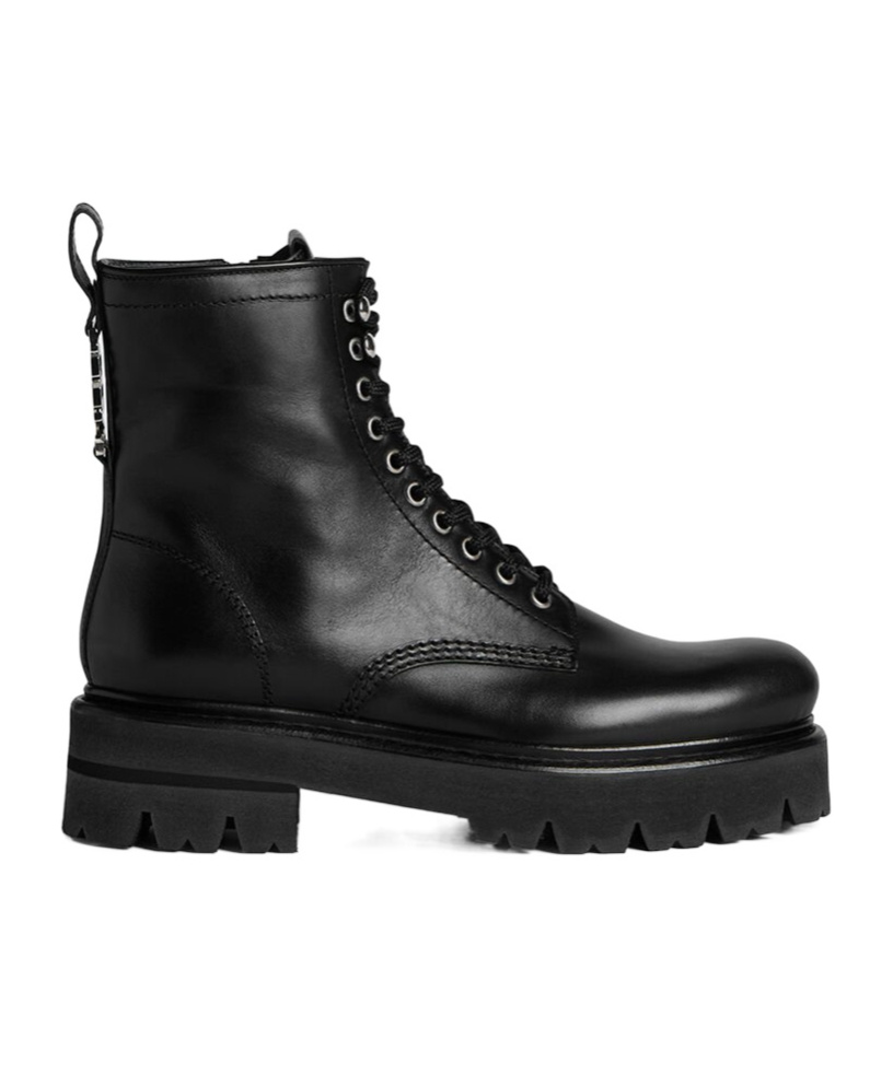 Dsquared2 Icon Clubbing Combat Boots In Black