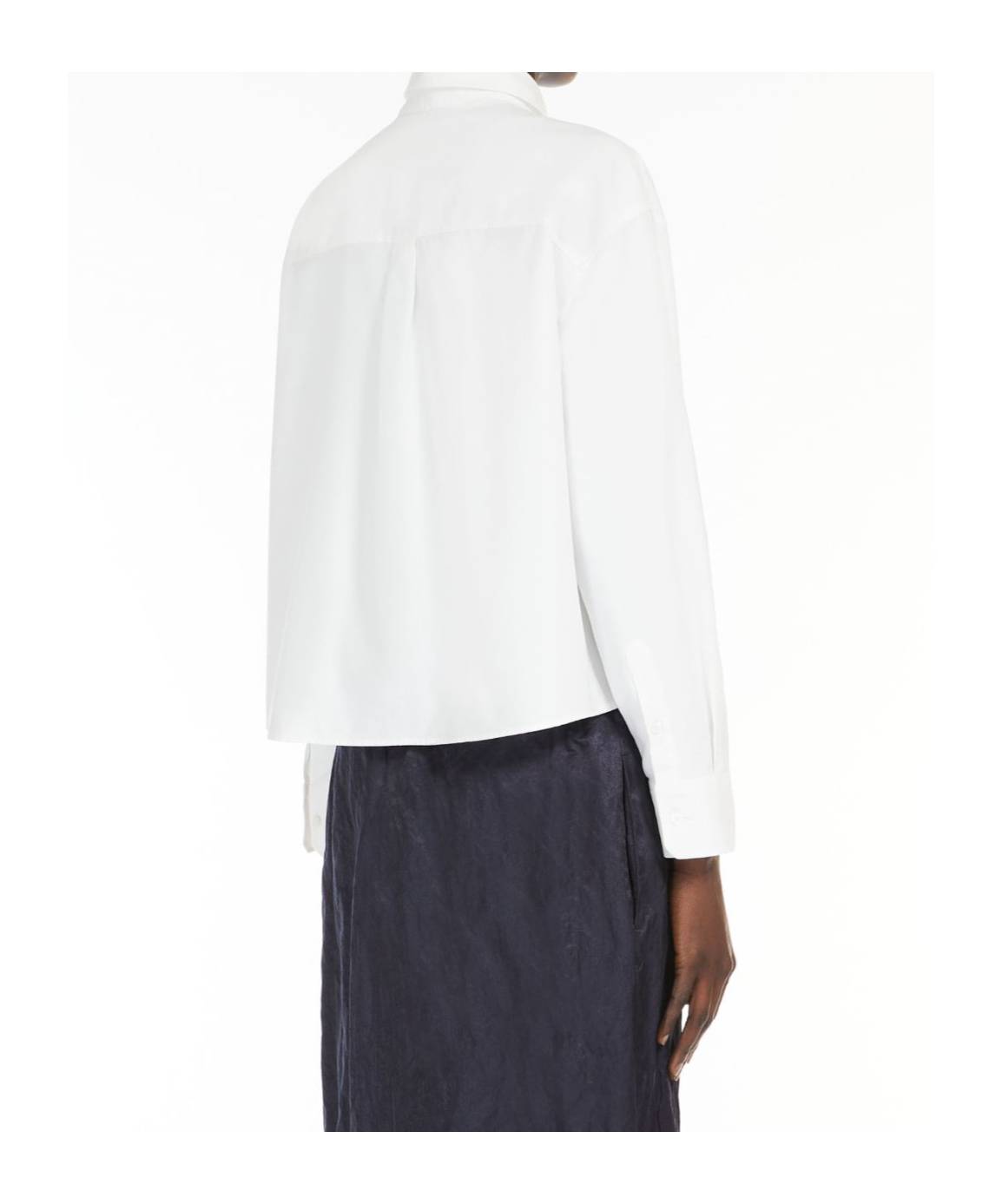Weekend Max Mara Long-sleeved Shirt In White