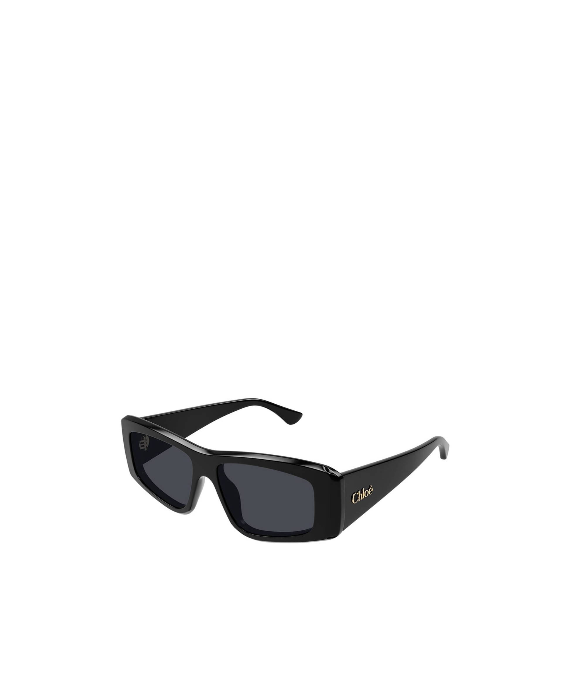 Chloé Square Sunglasses In Black