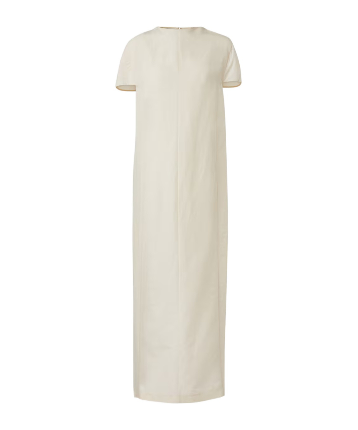 Khaite Webster Silk And Cotton Organza Maxi Dress In Neutral