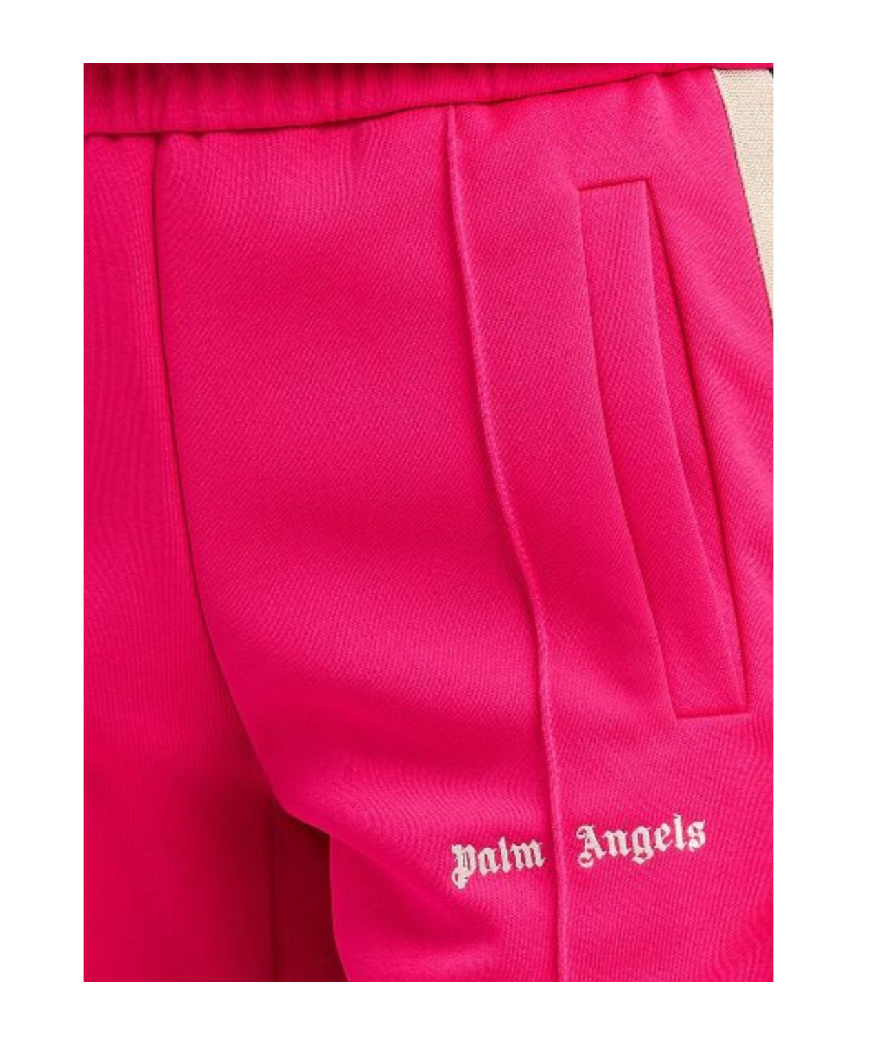 Palm Angels Elastic Waist Sweatpants In Pink