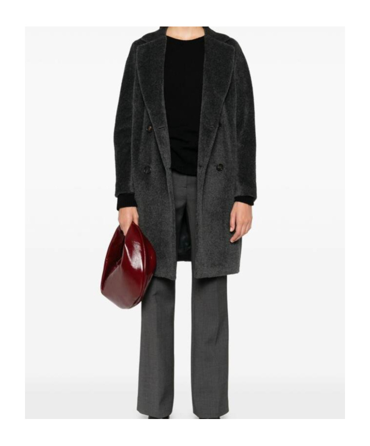 Max Mara Long-sleeved Sweater In Black
