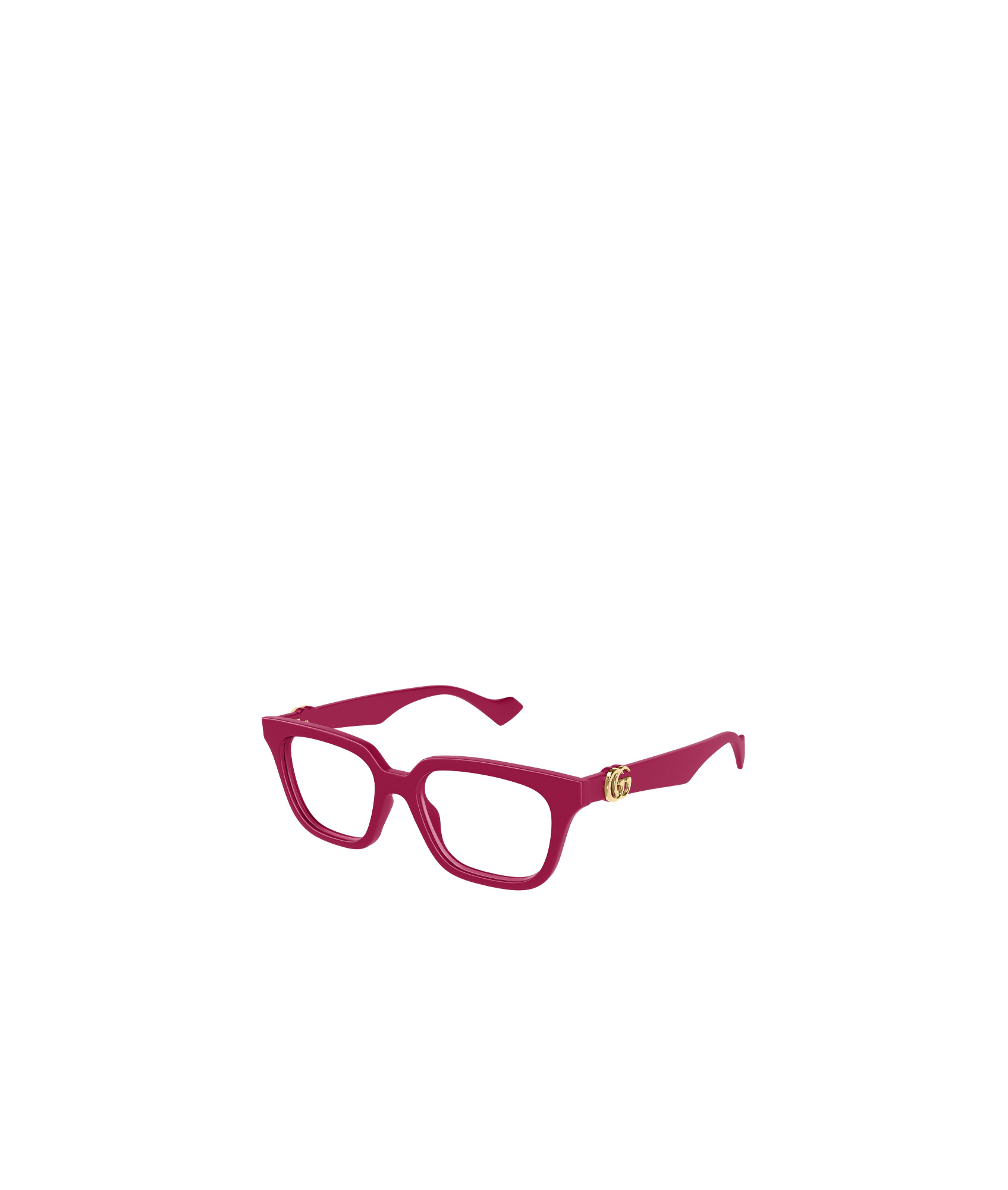 Gucci Geometrically Framed Flat Mirror In Pink