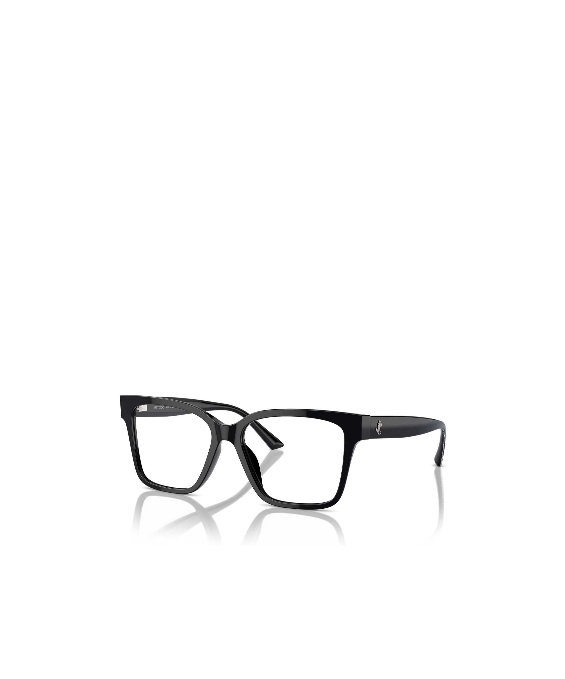 Jimmy Choo Geometrically Framed Flat Mirror In Black