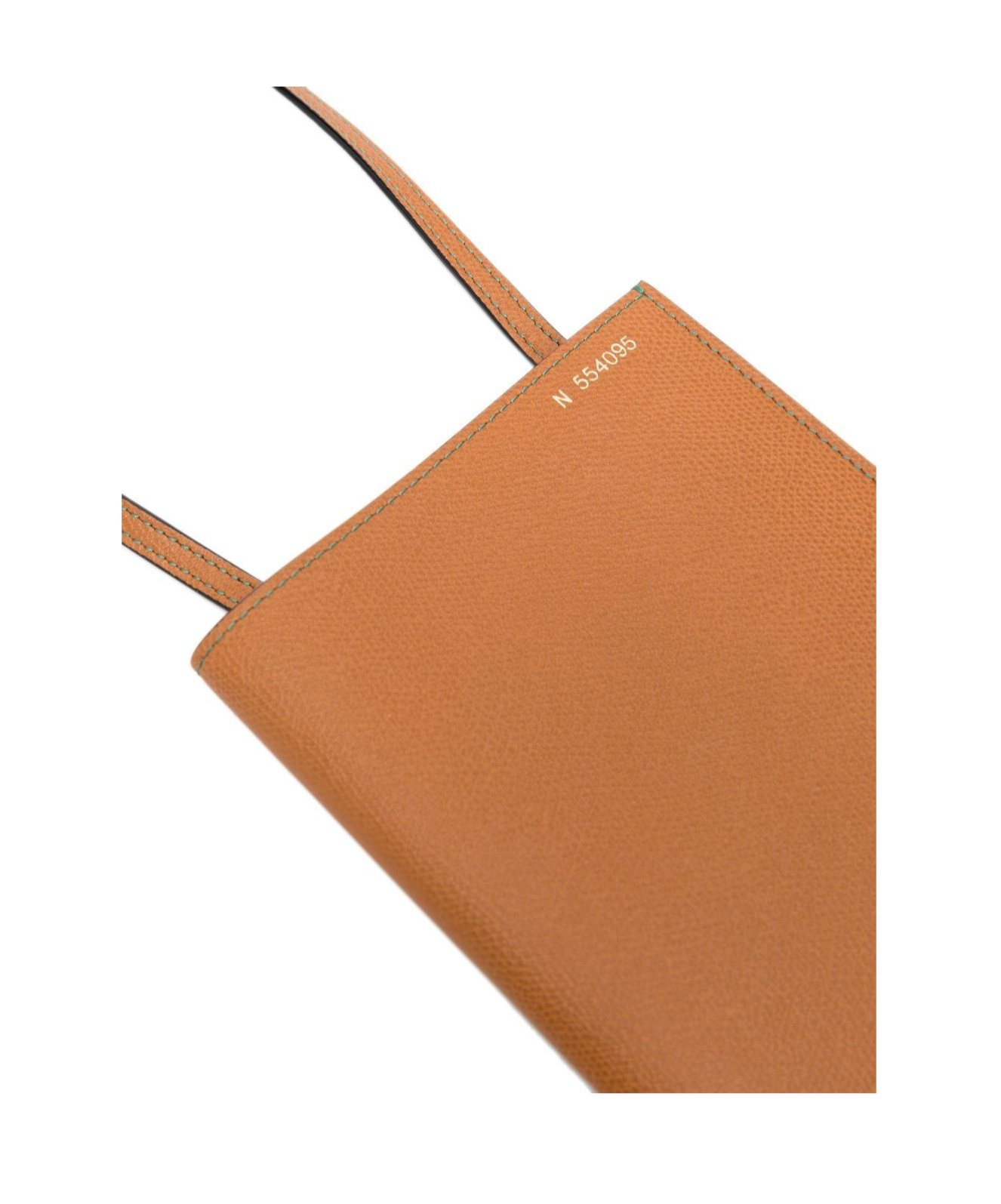 VALEXTRA LOGO CROSS-BODY BAG