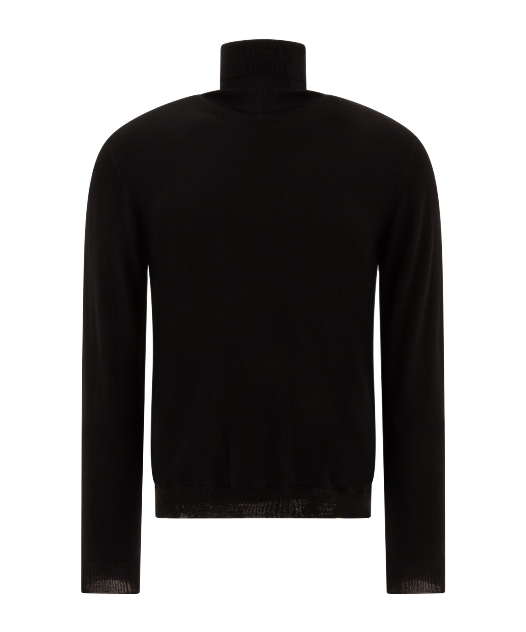 Zanone Men's Sleek Turtleneck Sweater In Black