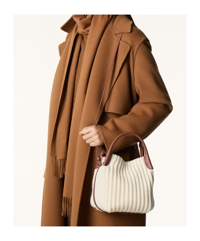 Loro Piana Small Bale Bag In White