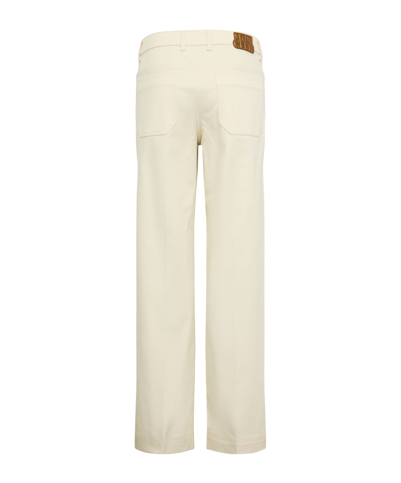 Moncler Belt-loop Casual Pants In White