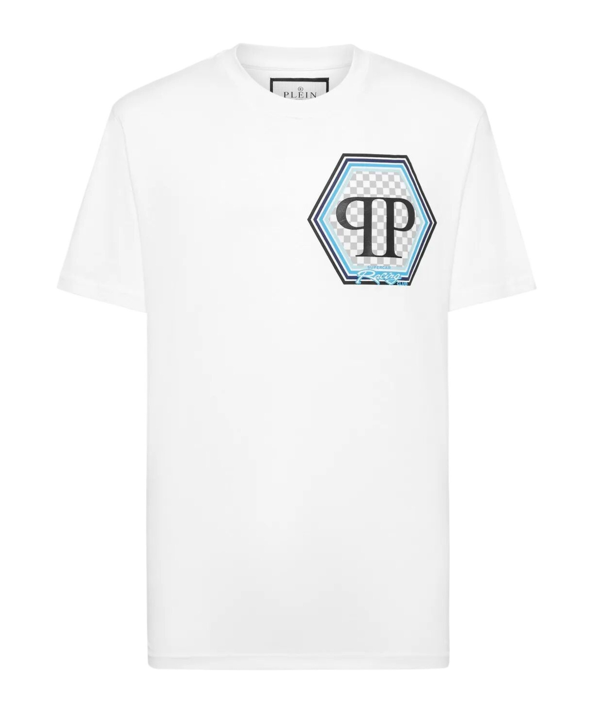 Philipp Plein Ss Hexagon T-shirt In White