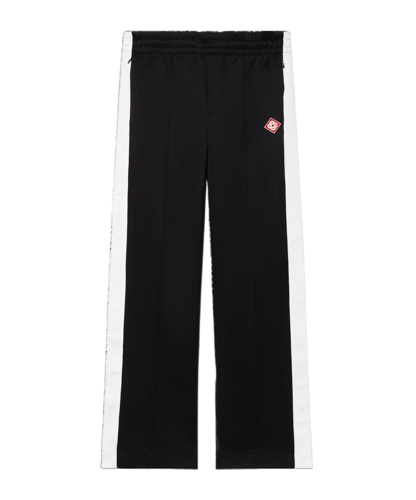 Casablanca Elastic Waist Sweatpants In Black