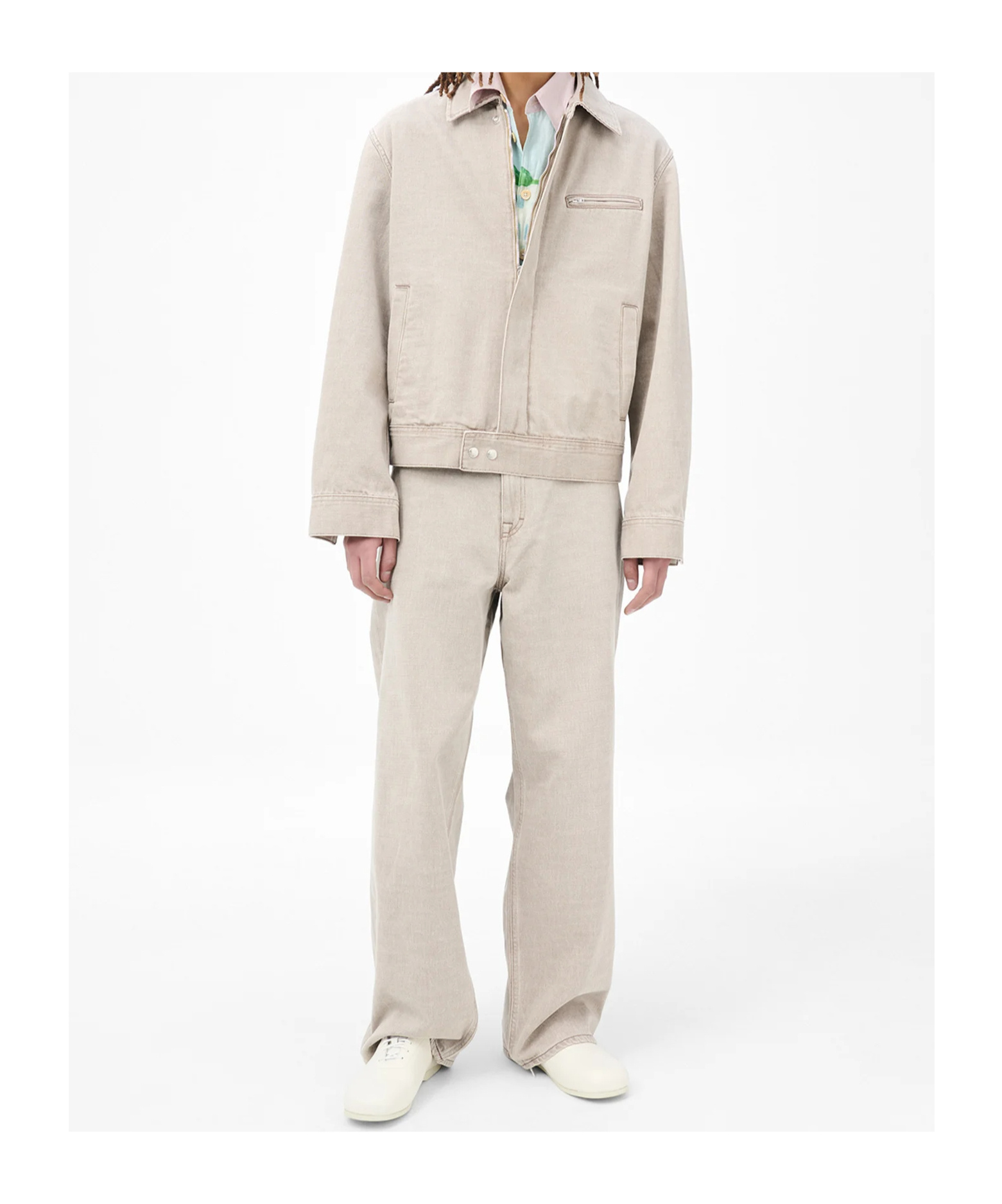 Our Legacy Collared Zipper Pocket Side Pockets Jacket