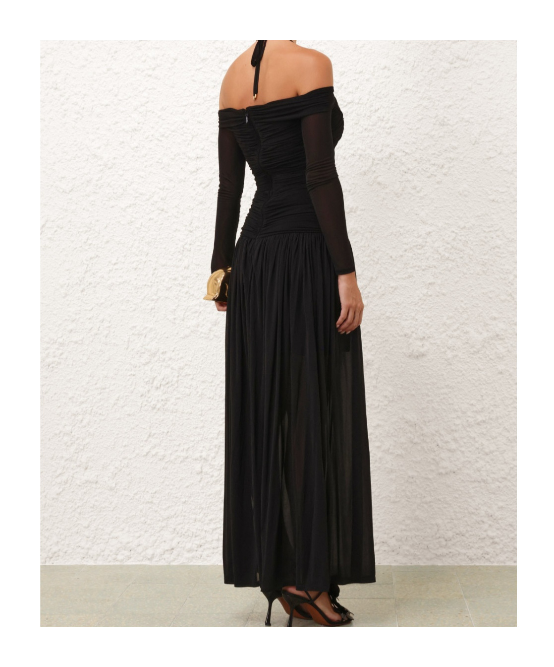 Zimmermann Strapless Dress In Black