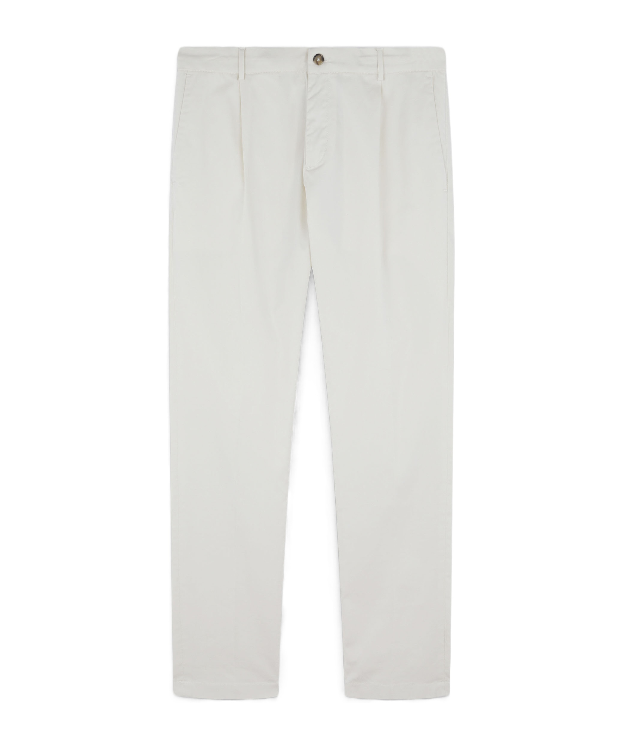 Paul & Shark Chino Pants In Cotton And Stretch Tencel