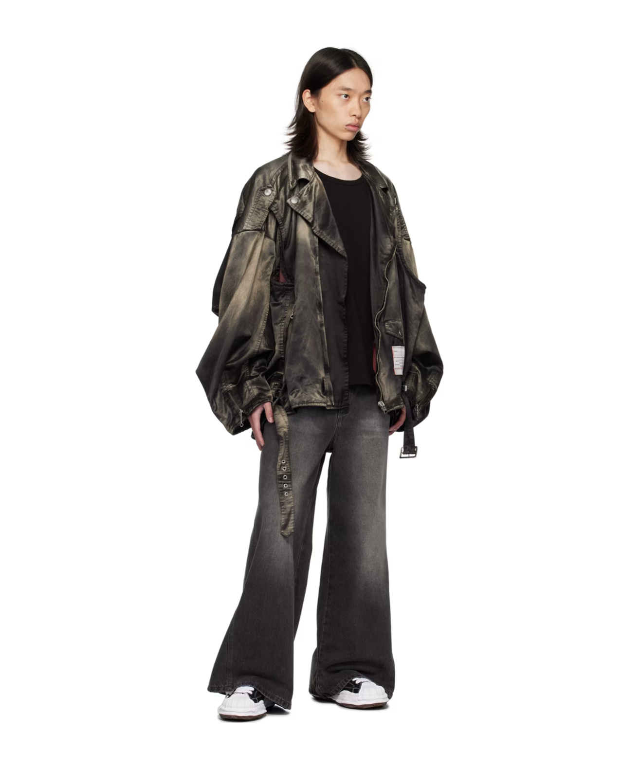 Miharayasuhiro Black Riders Jacket In Black
