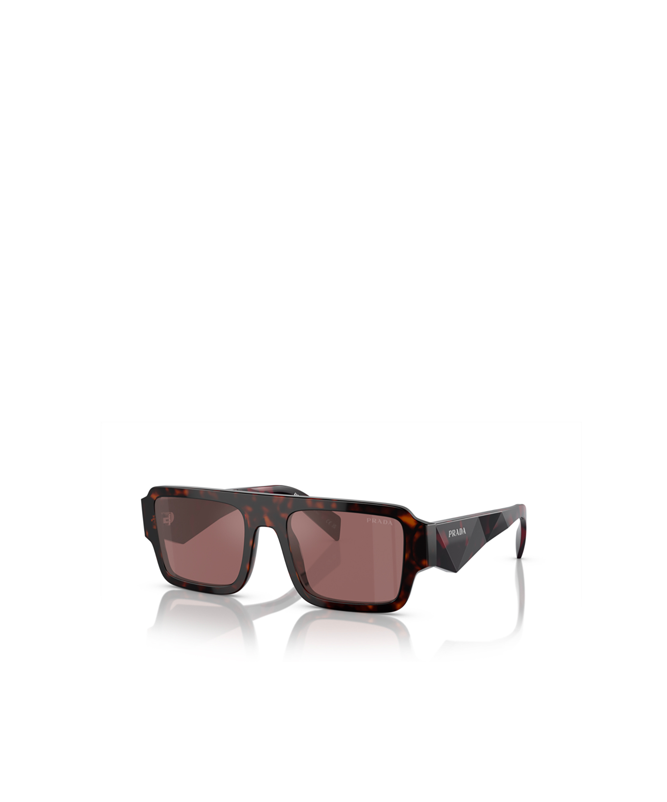 Prada Eyewear Square Frame Sunglasses In Brown