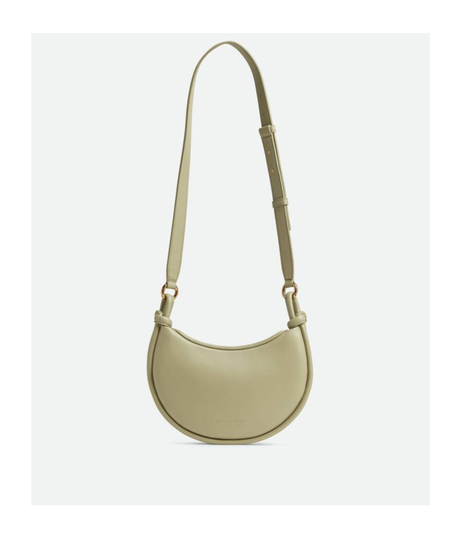 Bottega Veneta Gemelli Messenger Leather Cross-body Bag In Nude