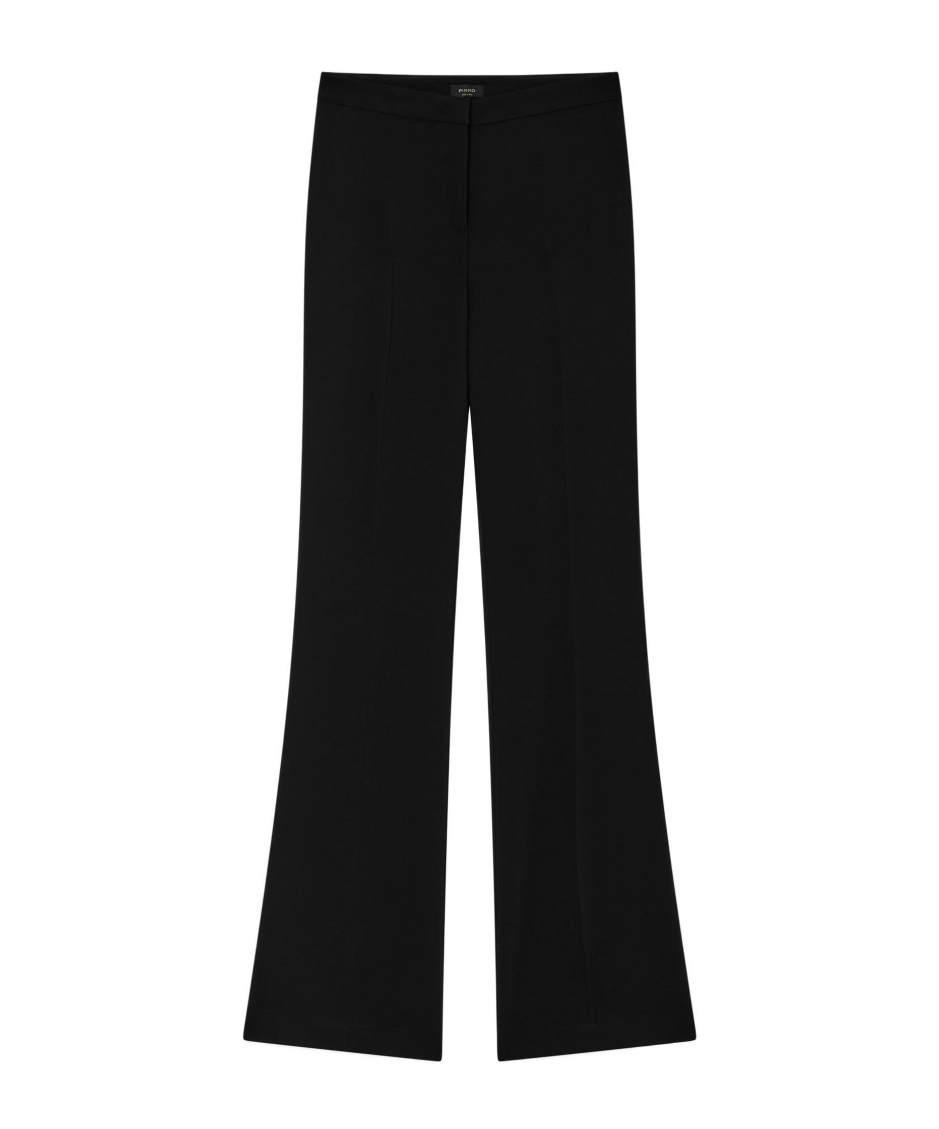 Pinko High-waisted Trousers In Black