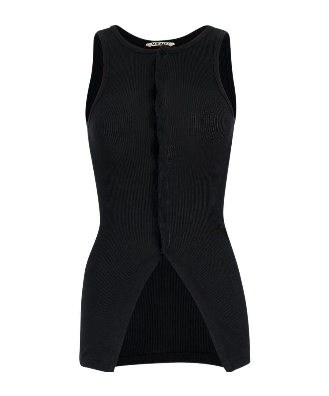 AURALEE BUTTON-UP TANK TOP